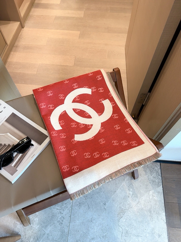 ブランドマフラー細部ディテール